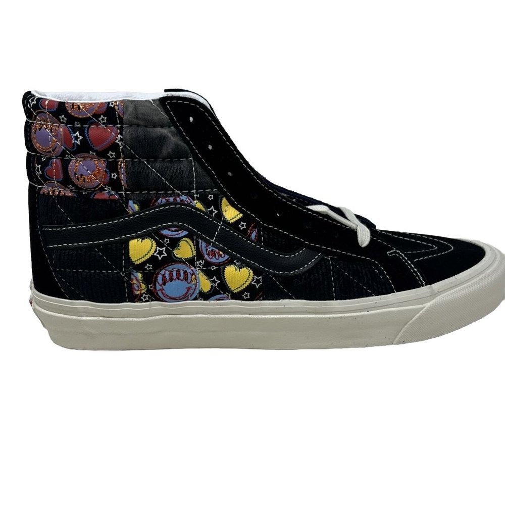 Vans Sk8 Hi 38 DX Anaheim Positivity Patchwork Men's 10 Skate Shoes New